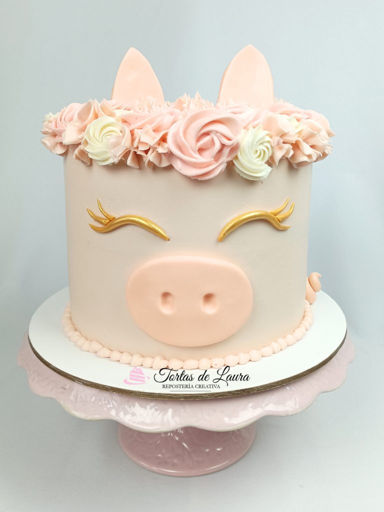 Torta Aesthetic de cerdita