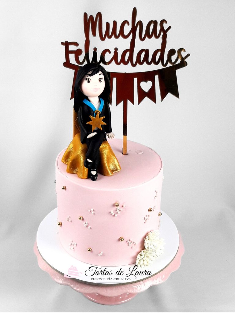 Torta de graduacion de abogada